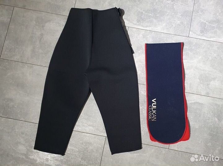 Брюки бриджи антицеллюлитные и пояс для похудения