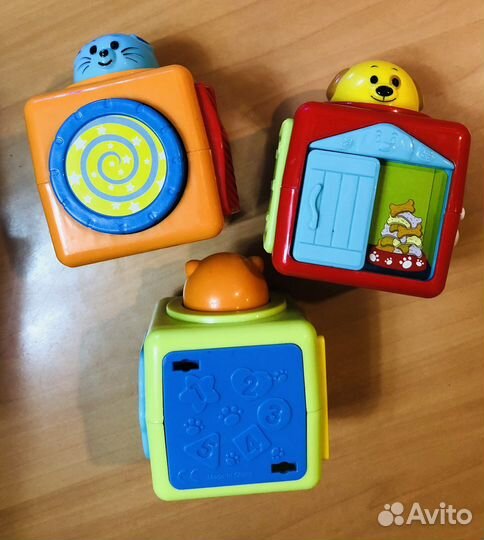 Большой бизикуб маленькие бизикубики крутилка