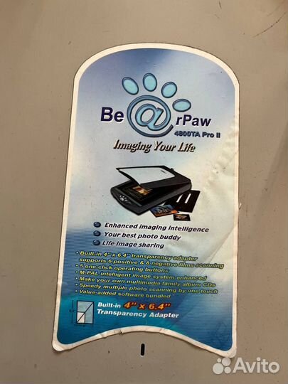 Сканер Mustek BerPaw 4800 TA PRO II