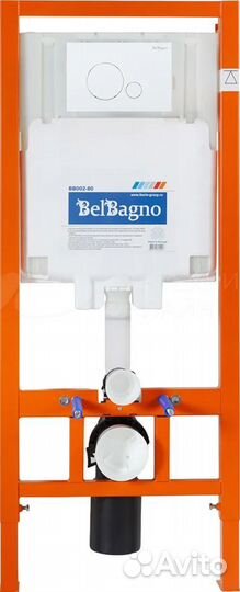 Унитаз подвесной BelBagno Uno BB3105CHR/SC