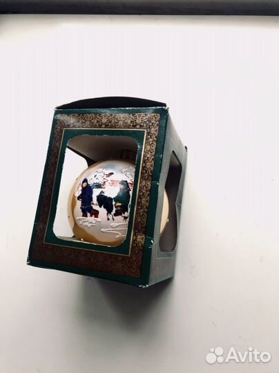 Новогодний шар ёлочный, ручная работа