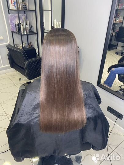 Кератин, ботокс. Прикорневой объём.Уход за волосам