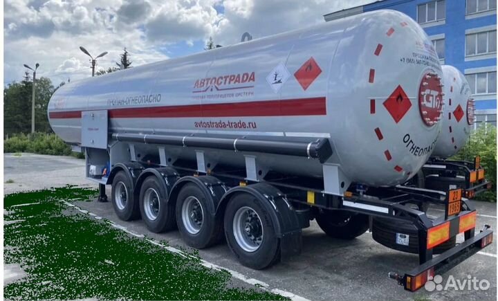 Полуприцеп газовоз GT7 ППЦТ-44, 2023