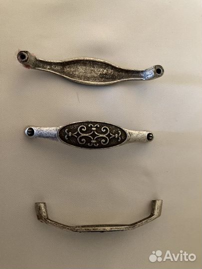 Ручки для мебели Италия 9,6 см цена за 3 шт