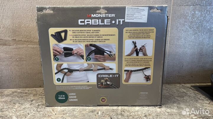 Гибкий кабель канал Monster-audio