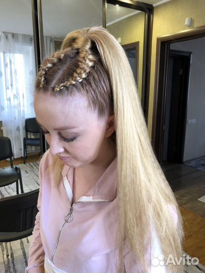 Плетение кос, боксёрские, водопад