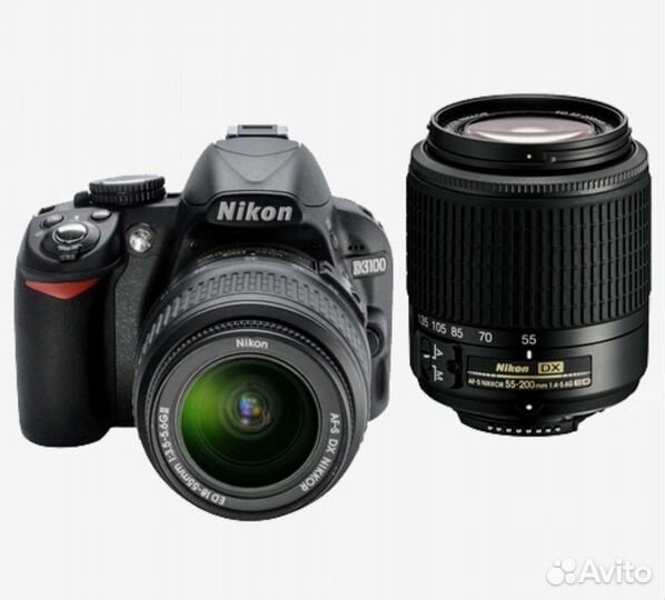 Зеркальный фотоаппарат nikon d3100
