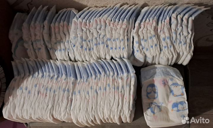 Подгузники joonies размер S 3-6 кг