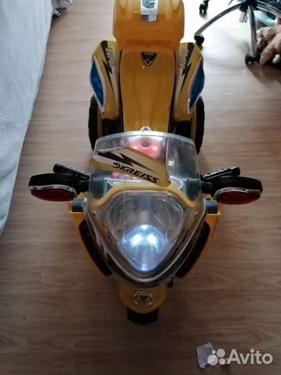 Детский мотоцикл на аккумуляторе бу