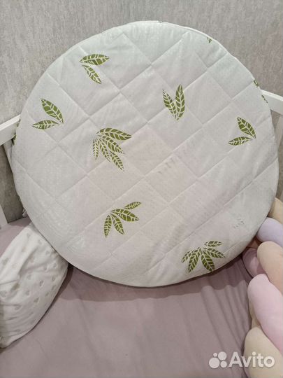 Детская кроватка круглая,овальная