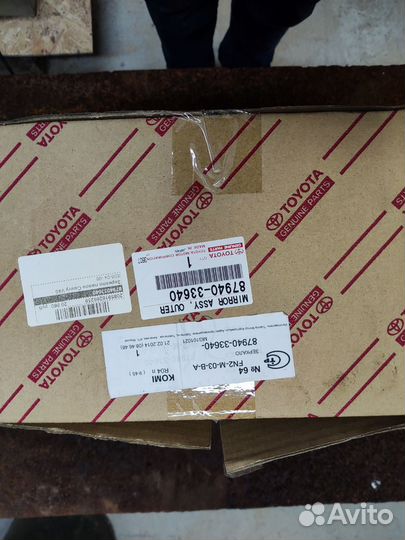 Зеркало левое toyota camry v40