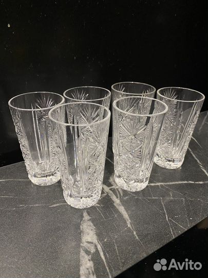 Стопки хрустальные СССР
