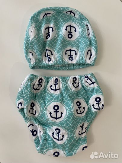 Трусы и шапочка для плавания