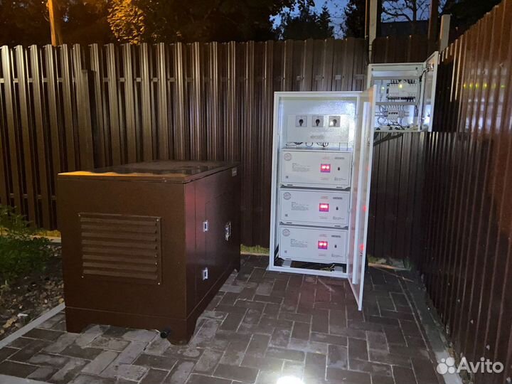 Бензиновый генератор 12 кВт тихий для дома