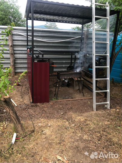 Изготовление металлоконструкций. Мангальная зона