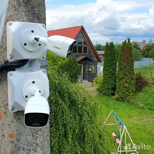 Установка Видеонаблюдения Full HD Качества