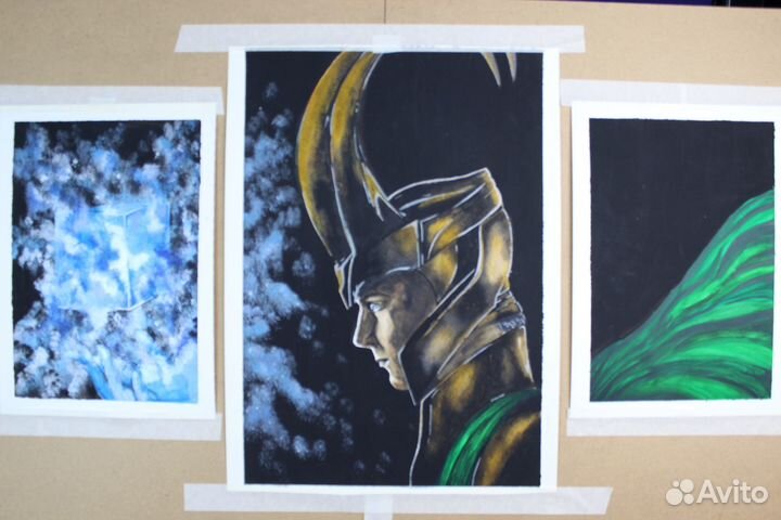 Создать картину своими руками с художником