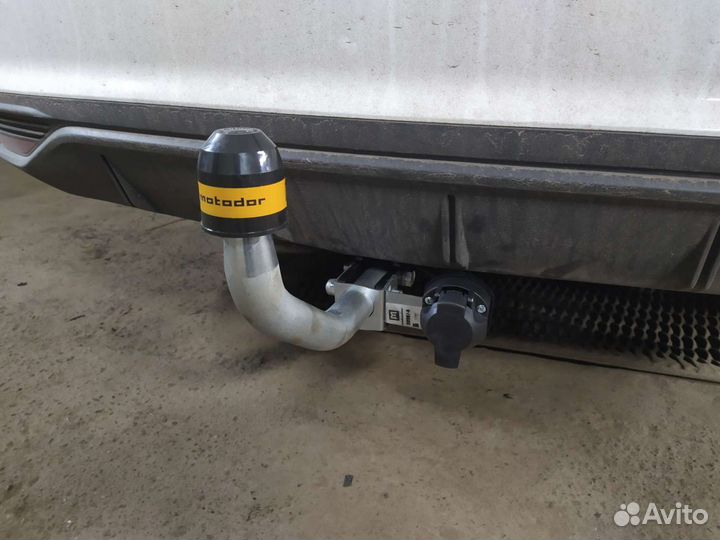 Фаркоп Kia Rio/Solaris 2017- с оцинкованным шаром