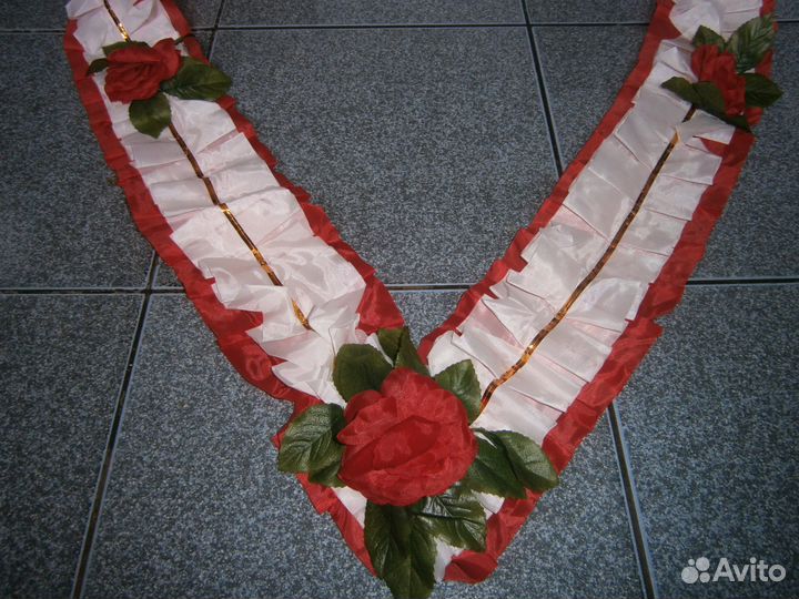 Лента на свадебную машину