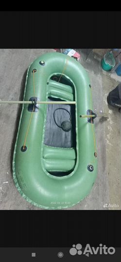 Лодка надувная двухместная