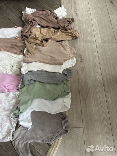 Пакет фирменных вещей на девочку 56-68