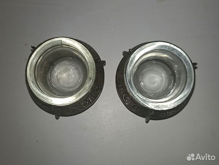 Солонка мельхиор пара