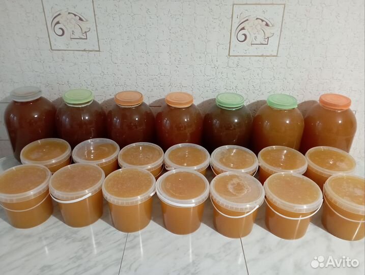 Мед натуральный башкирский 2023 года