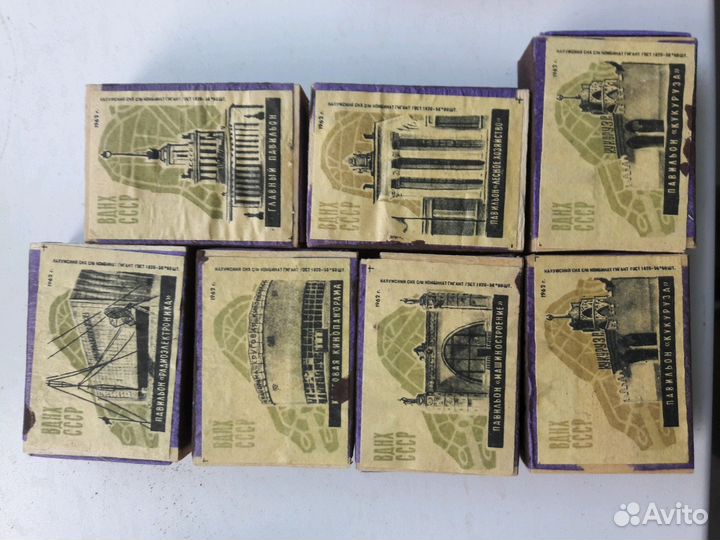 Спички времен СССР