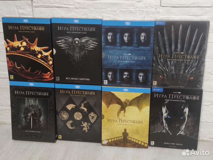 Игра Престолов Коллекция Сезоны 1-8 blu ray