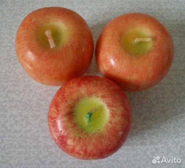 Свечка - яблоко