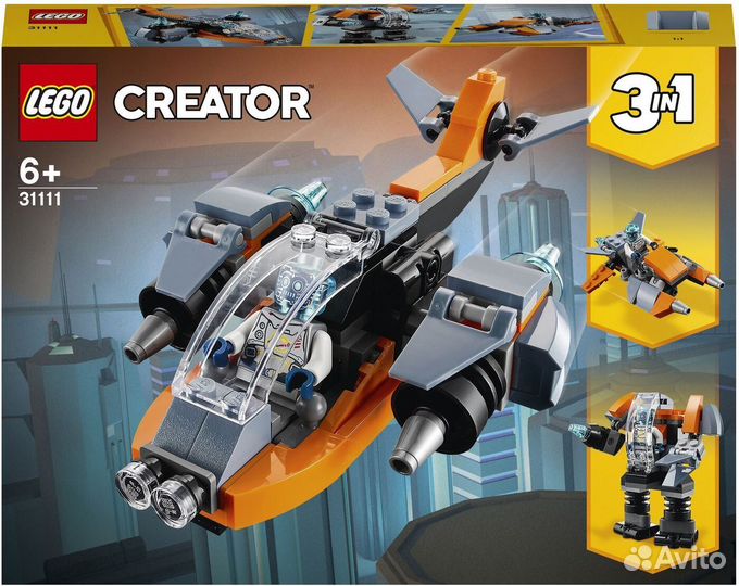 Новые наб. lego серии creator 31109, 31111, 31118