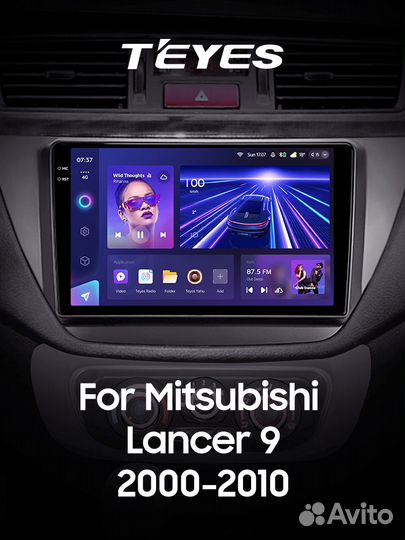 Магнитола teyes CC3 2K 4/64 Митсубиси Лансер 9