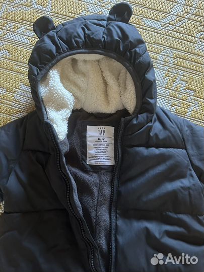 Комбинезон зимний 6-12 месяцев