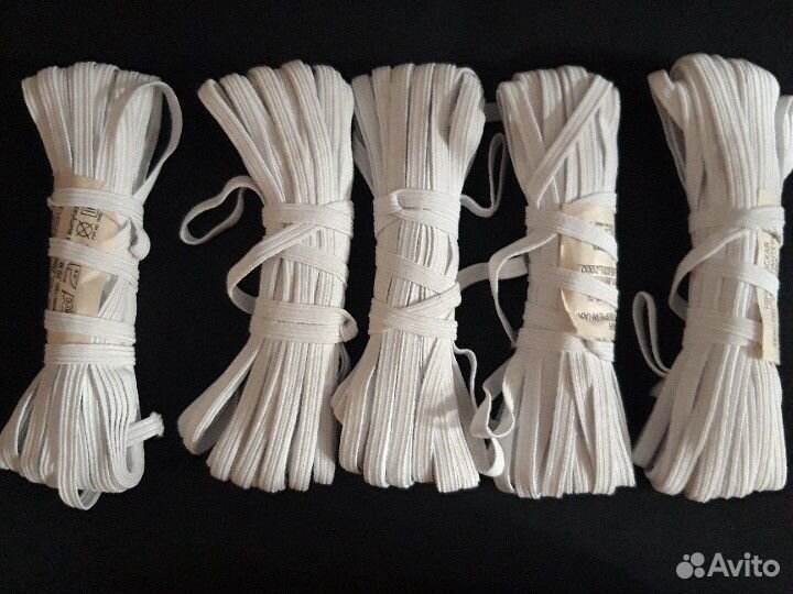 Резинка белая бельевая