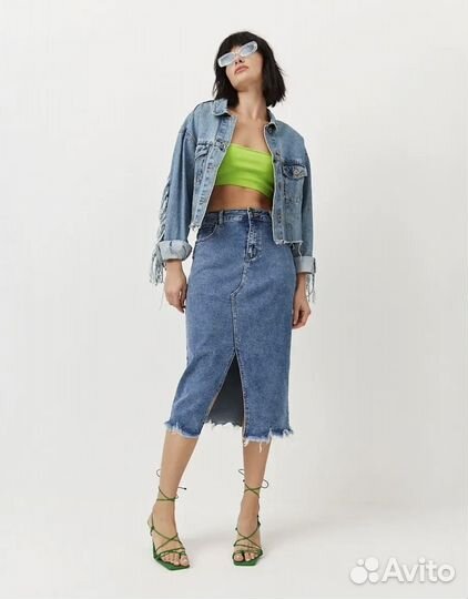 Джинсовая юбка