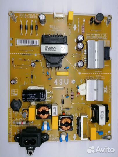 EAX67189201 (1.6) Блок питания для LG 49UK6200bpla