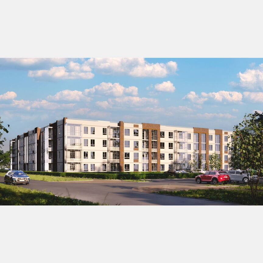 2-к. квартира, 58,7 м², 4/4 эт.