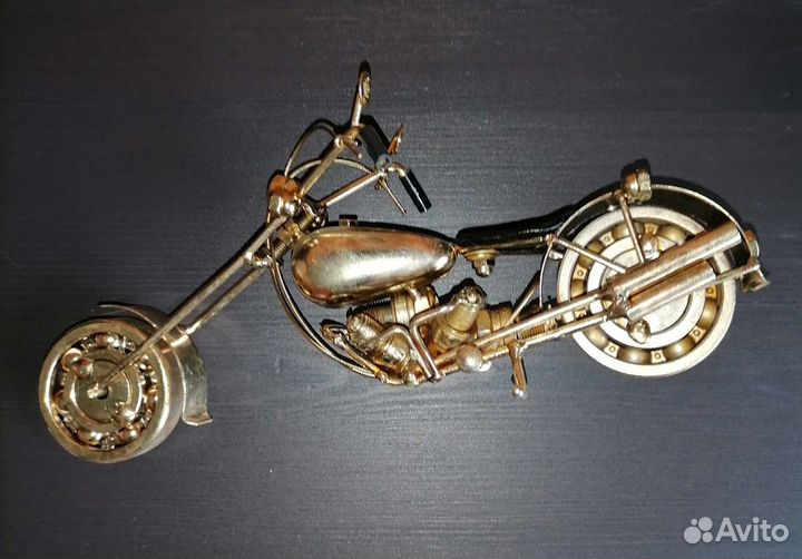 Модель мотоцикла Harley Davidson металл