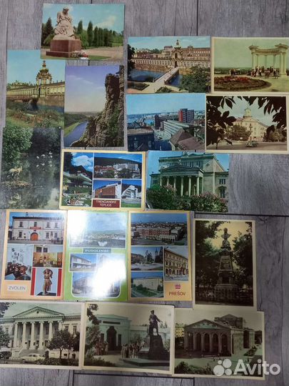 Открытки(города,актёры,поздравительные) СССР