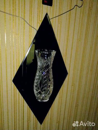 Зеркало Хрустальная ваза СССР