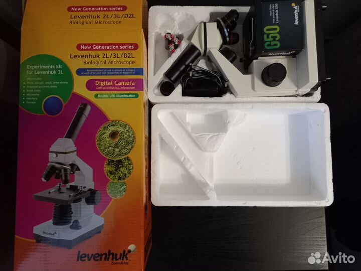 Микроскоп Levenhuk 2L