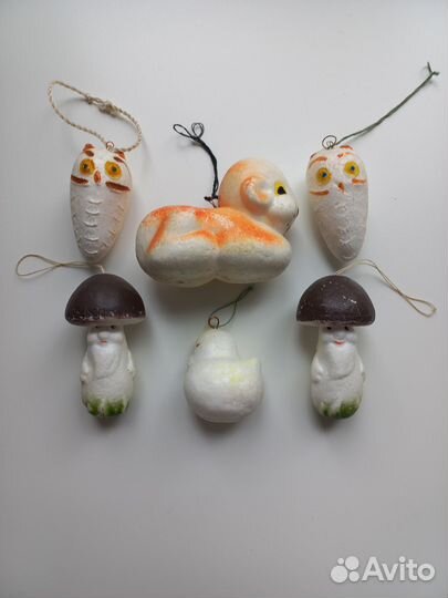 Новогодние игрушки СССР советские