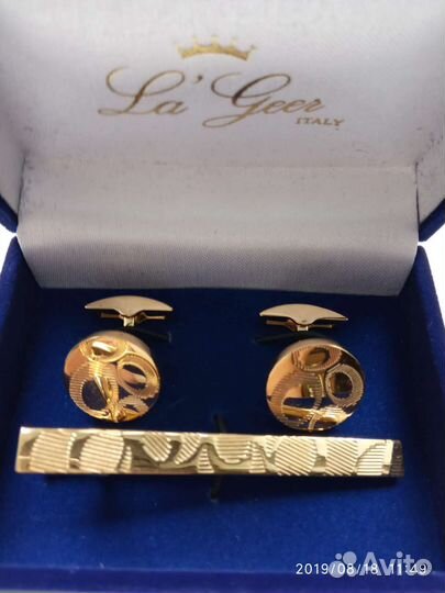 Запонки новые Италия