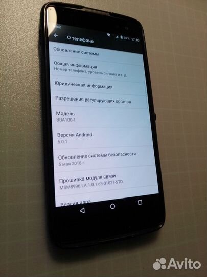BlackBerry DTEK60, 4/32 ГБ