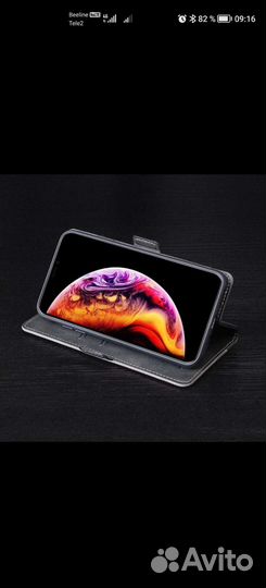 Чехол книжка на honor 10X lite