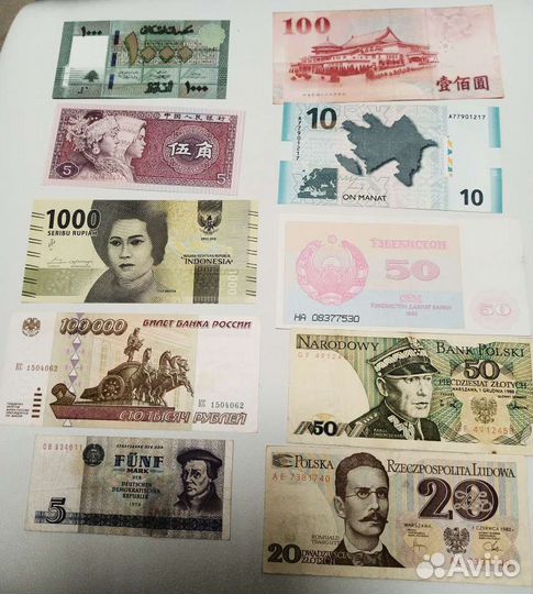 Банкноты мира