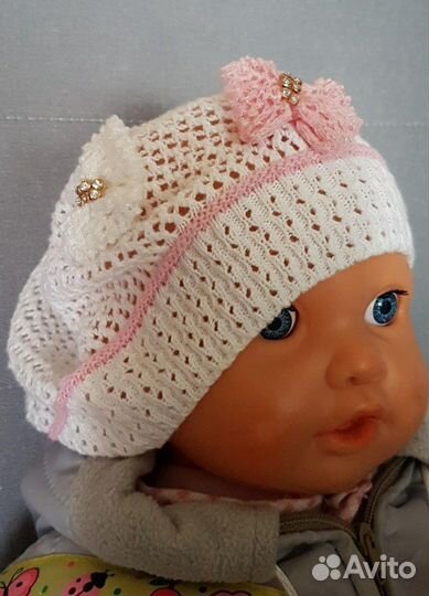 Летняя шапочка 44-46