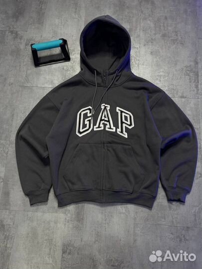 Зип худи Gap на флисе
