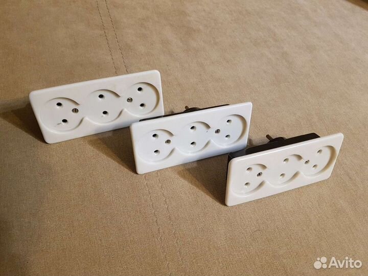 Тройник СССР Клеймо кзылту Ц80к 6А 250В