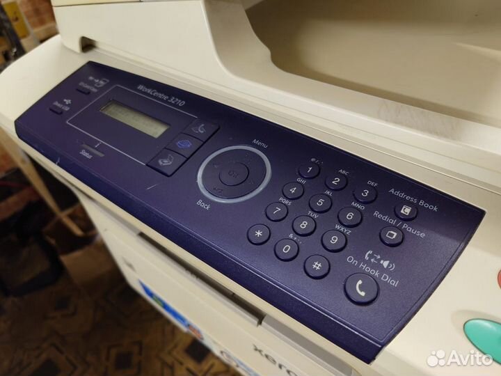 Мфу xerox wc 3210 сетевой, апд. Заправлен